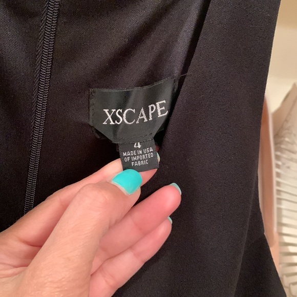 Black Hi Low Cocktail Dress - Picture 5 of 6